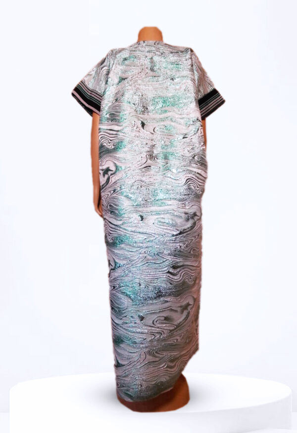 Brocade bubu with Aso oke - Image 2