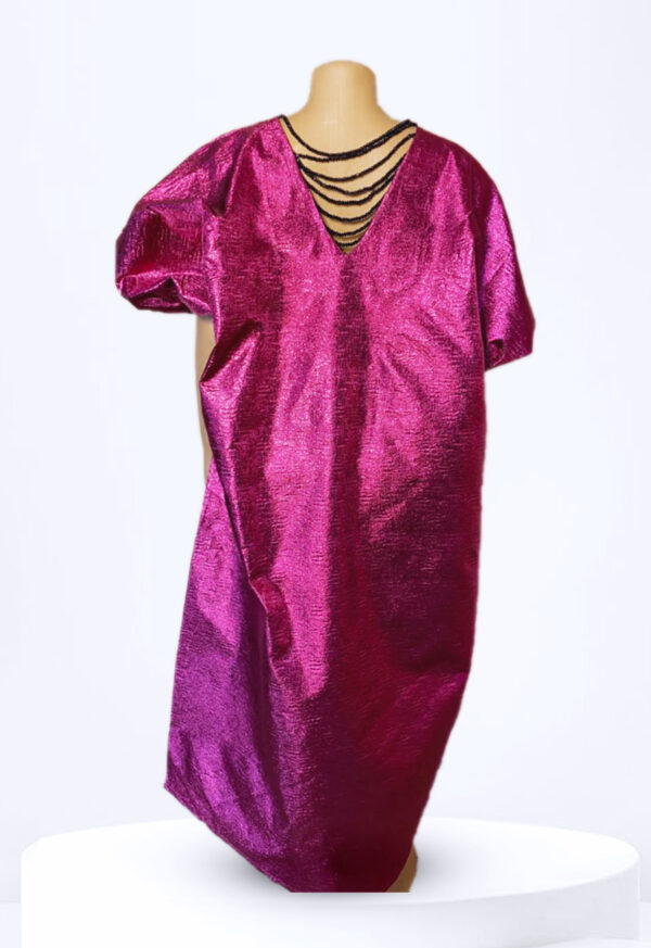 Kftan Bubu with Beaded Back Neck and Ballon Sleeve